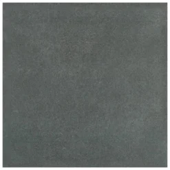 Merola Tile Twenties Black 7-3/4"x7-3/4" Ceramic F/W Tile