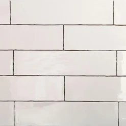 Ivy Hill Tile Catalina White 3 In. X 6 In. X 8 Mm Polished Ceramic Subway Wall Tile (5.38 Sq. Ft./case) -Ryobi Ceramic Shop 094432a6f2af1d3800b8a0a4fb691fca 1800x1800