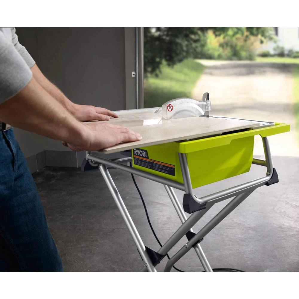 RYOBI 7 In. 4.8 Amp Tile Saw With Stand 2 RYOBI 7 In. 4.8 Amp Tile Saw With Stand - Image 2