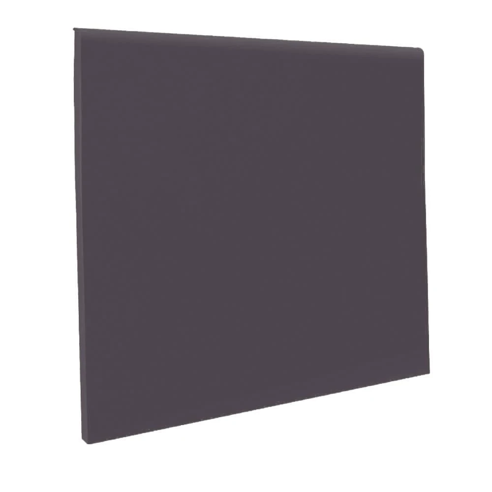 Flexco Charcoal 4.5-in Vinyl Floor Base 1 Flexco Charcoal 4.5-in Vinyl Floor Base