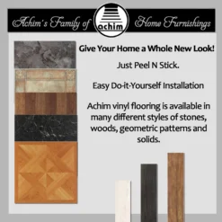 Achim Tivoli Self Adhesive Vinyl Floor Tile - 45 Tiles/45 Sq. Ft, 12 X 12, Medium Oak Plank-Look -Ryobi Ceramic Shop 12fd694d ade7 4b6a 8189 1d36e902ecfc.4fcebeccbde5543f5b84c9a2c3713dd0 1800x1800