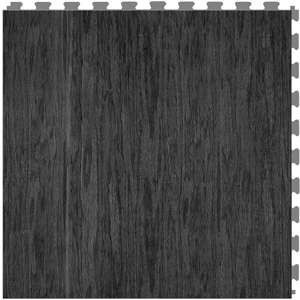 Perfection Floor Tile Deadwood Collection Millhouse/Satin 20-in X 20-in Water Resistant Interlocking Luxury Flooring (16.7-sq Ft) 3 Perfection Floor Tile Deadwood Collection Millhouse/Satin 20-in X 20-in Water Resistant Interlocking Luxury Flooring (16.7-sq Ft) - Image 3