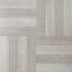 Achim Tivoli Ash Grey Wood 12-in X 12-in Peel And Stick Vinyl Tile Flooring (45-sq Ft)
