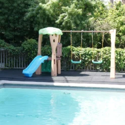 Rubber-Cal "Eco-Safety" Interlocking Playground Tiles - 3 X 19.5 X 19.5 Inch - One Tile - 2.77 Square Feet - Blue/White Speckled -Ryobi Ceramic Shop 147dec90 4acf 4ad1 b014 5b83bb6c5a69.2e9eb60cc43d347e7337e2cdc000b20f 1800x1800