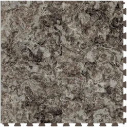 Perfection Floor Tile Breccia Collection Breccia Crema/Satin 20-in X 20-in Water Resistant Interlocking Luxury Flooring (16.7-sq Ft) -Ryobi Ceramic Shop 14863891 1800x1800