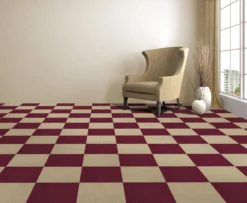 Achim Nexus Self Adhesive Carpet Floor Tile - 12 Inches X 12 Inches, Burgundy, Pack Of 12 Tiles -Ryobi Ceramic Shop 15603ff3 6960 413b 957c 1491e19dcd95 3.59a1d0eb226eff716d8824b263ffc8b2 1800x1800