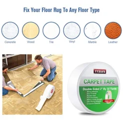 Yyxlife Double Sided Carpet Tape For Area Rugs Carpet Adhesive Rug Gripper Removable Multi-purpose Rug Tape Cloth For Hardwood Floors,outdoor Rugs,carpets.heavy Duty Sticky Tape,2inch X 10 Yards,white -Ryobi Ceramic Shop 1dd21ae4 abbc 4fb1 8291 4278141a8c3e.2ff8c694fb3c2c5184f1dac80838dc4f 1800x1800
