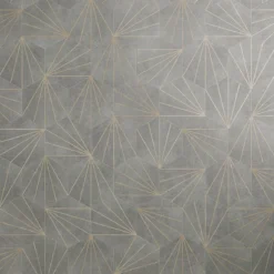 Bond Tile Arbor Hex Graphite Beams 12.5" Matte Porcelain Floor And Wall Tile (11 Pieces 10.51 Sq. Ft. / Case)