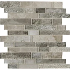 MSI Savoy Interlocking 12 In. X 12 In. X 8mm Glass Mesh-Mounted Mosaic Tile (10 Sq. Ft. / Case) -Ryobi Ceramic Shop 2ebffb618d03a0d7341e2c129c867870 894f0299 c39e 4c86 8d55 99cb90bed9f5 1800x1800