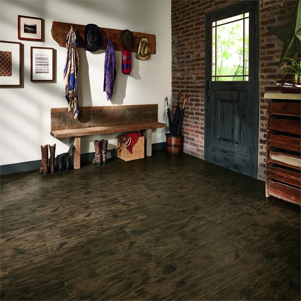 Armstrong American Home Tavern Brown 6 In. X 36 In. Glue Down Vinyl Plank (35.95 Sq. Ft. / Carton) 2 Armstrong American Home Tavern Brown 6 In. X 36 In. Glue Down Vinyl Plank (35.95 Sq. Ft. / Carton) - Image 2