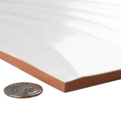 Merola Tile Silueta Blanco Matte 12-3/8 In. X 24-7/8 In. Ceramic Wall Tile (15.42 Sq. Ft. / Case) -Ryobi Ceramic Shop 2f3809ca4bc3f270f6c7a98c8a04cc29 1800x1800