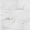 Florida Tile Home Collection Michelangelo Calacatta Rectified 12 In. X 24 In. Porcelain Floor And Wall Tile (13.3 Sq. Ft. /case)