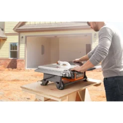 RIDGID 6.5 Amp Corded 7 In. Table Top Wet Tile Saw With LevelMax Anti-Lippage And Spacing System (3) Flat Stem And (3) Top Only -Ryobi Ceramic Shop 3a15baf4133aa7515b9f5d985e03f31d 1800x1800