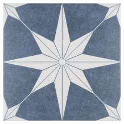 Merola Tile Stella Nero Encaustic 9-3/4 In. X 9-3/4 In. Porcelain Floor And Wall Tile (11.11 Sq. Ft. / Case) -Ryobi Ceramic Shop 41bda7a946bfe7c75500c1b6f7897b0f 1800x1800