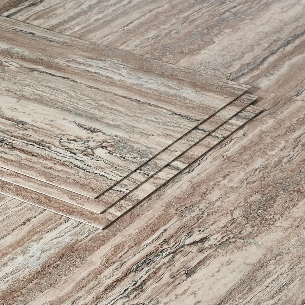 Artmore Tile Loseta Riverstone Fossil 18-in X 36-in Waterproof Luxury Flooring (36-sq Ft) 2 Artmore Tile Loseta Riverstone Fossil 18-in X 36-in Waterproof Luxury Flooring (36-sq Ft) - Image 2