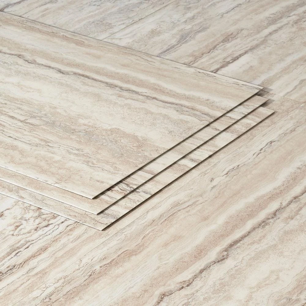 Artmore Tile Loseta Riverstone Fossil 18-in X 36-in Waterproof Luxury Flooring (36-sq Ft) 3 Artmore Tile Loseta Riverstone Fossil 18-in X 36-in Waterproof Luxury Flooring (36-sq Ft) - Image 3