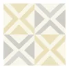FloorPops Multicolor 12-in X 12-in Water Resistant Peel And Stick Vinyl Tile Flooring (20-sq Ft)