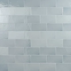 Bond Tile Thames Blue 5 In. X 10 In. Glazed Ceramic Wall Tile (28 Pieces 10.76 Sq. Ft. / Box)