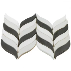 Divine Sprig Gunmetal 11.75 In. X 10.5 In. Marble And Ceramic Mosaic Tile (0.86 Sq. Ft.) -Ryobi Ceramic Shop 4ea23a7e d3d8 4b05 847e f1dd9c848e22.bbacbf3a1c09ad5ad94d9c020ef10021 1800x1800