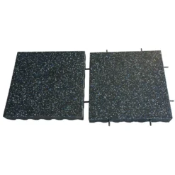 Rubber-Cal "Eco-Safety" Interlocking Playground Tiles - 3 X 19.5 X 19.5 Inch - One Tile - 2.77 Square Feet - Blue/White Speckled -Ryobi Ceramic Shop 4ed570ad dbfc 4da7 811f e2363e328bae.e45d4e94bb628e3a93399ad9b116639b 1800x1800