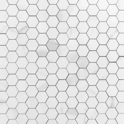 Bond Tile Easy Luxe Hex Calacatta 11.61 In. X 11.81 In. SPC Peel And Stick Tile (0.95 Sq. Ft. / Sheet)