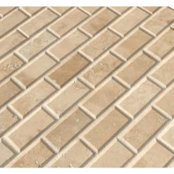 MSI Tuscany Ivory 12 In. X 12 In. X 10mm Honed Beveled Travertine Mesh-Mounted Mosaic Tile (10 Sq. Ft. / Case) -Ryobi Ceramic Shop 5af15a89014c469724e0a9d94092e36d 1800x1800