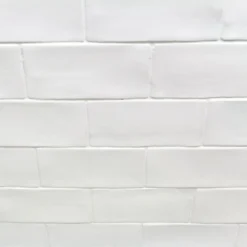 Ivy Hill Tile Catalina White 3 In. X 6 In. X 8 Mm Polished Ceramic Subway Wall Tile (5.38 Sq. Ft./case)