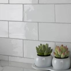 Merola Tile Chester Bianco 3 In. X 6 In. Ceramic Subway Wall Tile (6.02 Sq. Ft. / Case) -Ryobi Ceramic Shop 5f07b7fabd03dab3f02b5a6ee5ac3c87 1800x1800