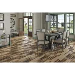 ProCore Plus 10-Piece 7-in X 47.75-in Tudor Oak Luxury Vinyl Plank Flooring -Ryobi Ceramic Shop 656380374776 11268879 1800x1800