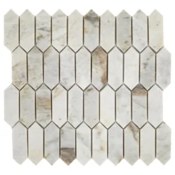 Daltile Restore Coastal Polished 11 In. X 11 In. X 8mm Marble Mosaic Floor And Wall Tile (0.9 Sq. Ft./ Piece)