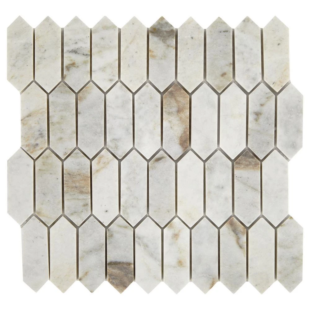Daltile Restore Coastal Polished 11 In. X 11 In. X 8mm Marble Mosaic Floor And Wall Tile (0.9 Sq. Ft./ Piece) 1 Daltile Restore Coastal Polished 11 In. X 11 In. X 8mm Marble Mosaic Floor And Wall Tile (0.9 Sq. Ft./ Piece)