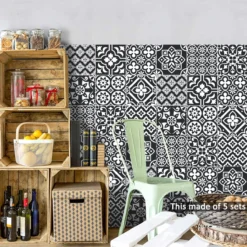 Goory 10 Pcs Moroccan Style Tile Sticker Backsplash Peel & Stick Kitchen Tile Decal, 8x8 Inches. -Ryobi Ceramic Shop 6b922196 29b2 4b02 b91a 04f3436c35d3.b95847ad874ea959c2f6837de3b1e3b6 1800x1800
