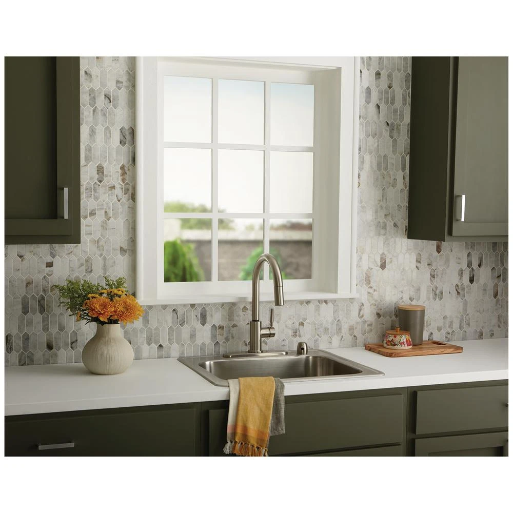 Daltile Restore Coastal Polished 11 In. X 11 In. X 8mm Marble Mosaic Floor And Wall Tile (0.9 Sq. Ft./ Piece) 5 Daltile Restore Coastal Polished 11 In. X 11 In. X 8mm Marble Mosaic Floor And Wall Tile (0.9 Sq. Ft./ Piece) - Image 5