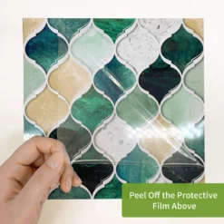 Goory Moroccan Style Self-adhesive Tile Wall Floor Sticker Bathroom Kitchen Decor -Ryobi Ceramic Shop 7dd0122d fdf9 45c7 b512 145d194ecee9.52254d1ed10d2109f520ef4bed4a55c0 1800x1800