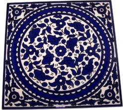 Modular Hand Painted Tile From Jerusalem Model X - 6 Inches - Asfour Outlet Trademark
