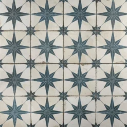 Merola Tile Kings Star Blue 17-5/8"x17-5/8" Ceramic F/W Tile 26 Merola Tile Kings Star Blue 17-5/8"x17-5/8" Ceramic F/W Tile -Ryobi Ceramic Shop 93f686f388f529074ecb977344f66a15 1800x1800