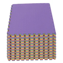 UBesGoo 54 Pieces EVA Foam Flooring Interlocking Tiles, Kids Puzzle Exercise Mat, For Gym Equipment And Cushion For Workouts