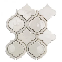 Divine Arabesque Glacier White 10 In. X 12 In. Glazed Ceramic Mosaic Tile (0.80 Sq. Ft. / Sheet) 7 Divine Arabesque Glacier White 10 In. X 12 In. Glazed Ceramic Mosaic Tile (0.80 Sq. Ft. / Sheet) -Ryobi Ceramic Shop a4f2422d 8cc0 49d8 a41d 5d8db030b71e.2b6dca5aff45fe277037d65bcac3fe58 1800x1800