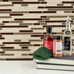 MSI Amalfi Cafe Interlocking 12 In. X 12 In. X 6 Mm Glass And Porcelain Mesh-Mounted Mosaic Tile (15 Sq. Ft./case) -Ryobi Ceramic Shop adda03ffaf7e7ee2ffdb8f36387878a1 1800x1800