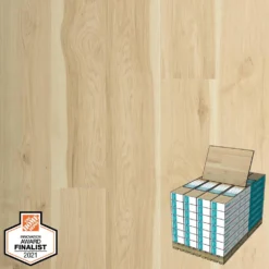 Defense+ 6.14 In. W Vintage Linen Hickory Antimicrobial Waterproof Laminate Wood Flooring (451.36 Sq. Ft./pallet)