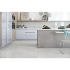 ELIANE Delray White 12 In. X 12 In. Ceramic Floor And Wall Tile (16.15 Sq. Ft. / Case) -Ryobi Ceramic Shop ba3a435795a84bafdf996af80fa0aff1 1800x1800