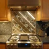 4" X 4" Brushed Stainless Steel Kitchen Back Splash Tile (9 Tile) $17.95/SF