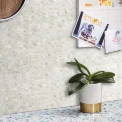 Bond Tile Easy Luxe Mother Of Pearl Square 11.81 In. X 11.81 In. Peel And Stick Tile (0.96 Sq. Ft. / Sheet) 10 Bond Tile Easy Luxe Mother Of Pearl Square 11.81 In. X 11.81 In. Peel And Stick Tile (0.96 Sq. Ft. / Sheet) -Ryobi Ceramic Shop c64ad1a8 fbdb 4609 baf9 915378c68204.33fe15144e2fcbc4963167ace75ad064 1800x1800