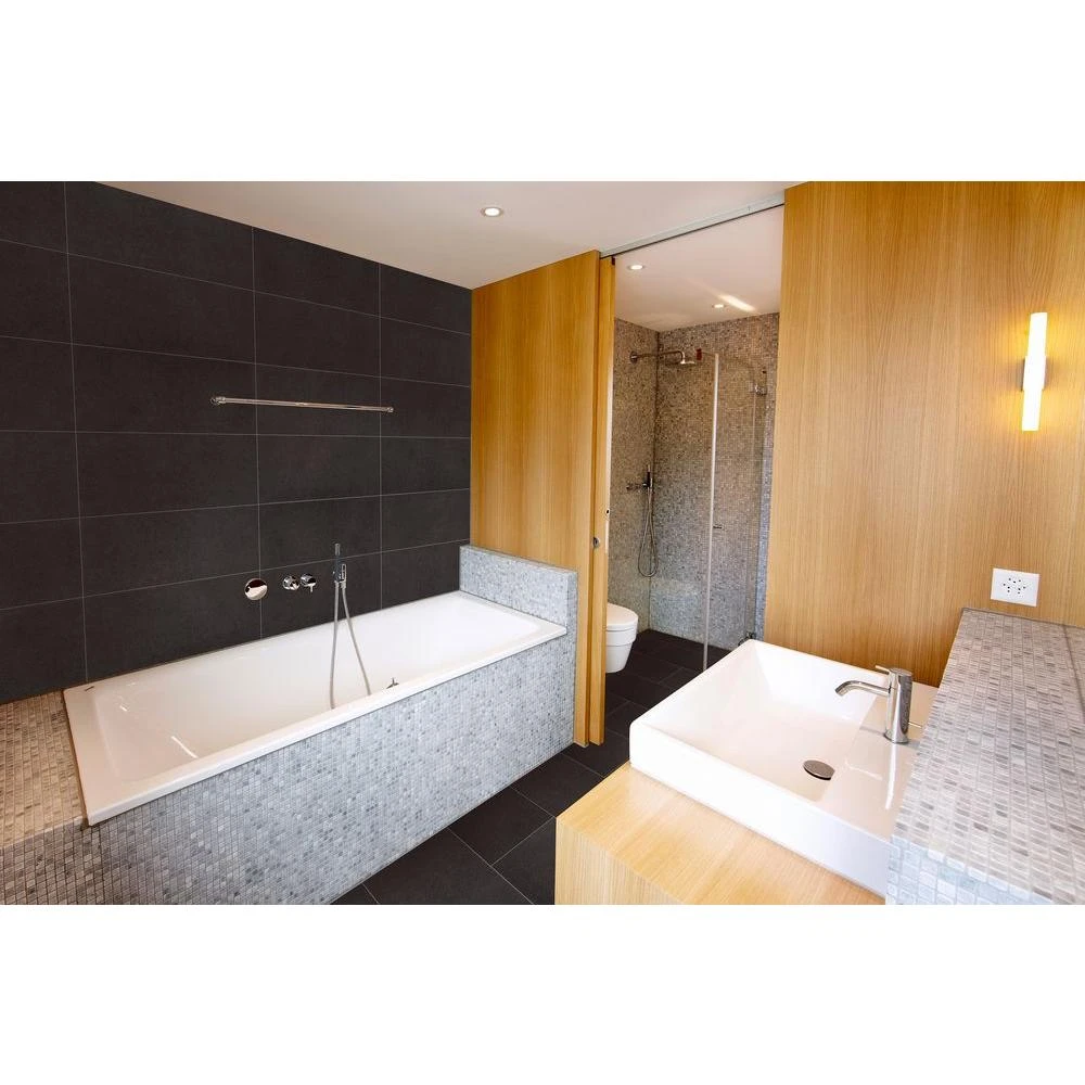 MSI Beton Graphite 12 In. X 24 In. Matte Porcelain Floor And Wall Tile (16 Sq. Ft. / Case) 2 MSI Beton Graphite 12 In. X 24 In. Matte Porcelain Floor And Wall Tile (16 Sq. Ft. / Case) - Image 2