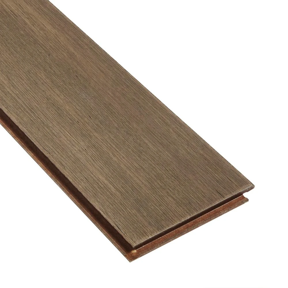 Home Decorators Collection Wire Brushed Strand Woven Cobblestone 3/8 In. T X 5.20 In. W X 36.02 In. L Click Lock Bamboo Flooring(26.00 Sq.ft./case) 7 Home Decorators Collection Wire Brushed Strand Woven Cobblestone 3/8 In. T X 5.20 In. W X 36.02 In. L Click Lock Bamboo Flooring(26.00 Sq.ft./case) - Image 7