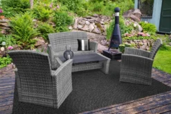 Heavy-Duty Ribbed Indoor/Outdoor Carpet With Rubber Marine Backing - Charcoal Black 6' X 10' - Several Sizes Available - Carpet Flooring For Patio, Porch, Deck, Boat, Basement Or Garage -Ryobi Ceramic Shop d4e85982 e033 4fcc aee8 dd2c380f83cc 1.8627b8df9cb2eba9e171635a758c7969 1800x1800