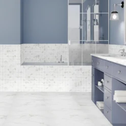 Florida Tile Home Collection Michelangelo Calacatta Rectified 12 In. X 24 In. Porcelain Floor And Wall Tile (13.3 Sq. Ft. /case) -Ryobi Ceramic Shop debd8c8075ac74bbf26124ba5024e235 1800x1800