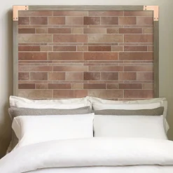 Bond Tile Easy Luxe Railroad Terra 11.81 In. X 11.81 In. SPC Peel And Stick Tile (0.96 Sq. Ft. / Sheet) -Ryobi Ceramic Shop ead25bf3 cc66 4e7c 8493 458be3b654da.8fa87097a164abad6121e7da71e1c427 1800x1800