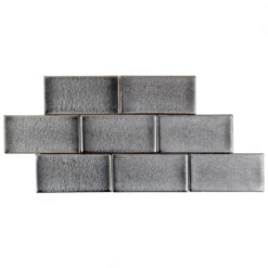 Divine Gunmetal 3 In. X 6 In. Polished Ceramic Subway Tile (32 Pieces, 4 Sq. Ft. / Case) -Ryobi Ceramic Shop f222e1f8 3842 48ce a4e5 6f739d908947.dc505ebde4dc056eb94ecca1e24e4827 1800x1800