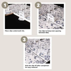 Juvale 400 Pack Tile Leveling Clips Reusable Plastic Leveling Spacer Clips (White, 1/32 Inch) -Ryobi Ceramic Shop fb71554b 6278 4285 8af6 204efb143d9f.9c698be4182b23eaba61d4f817d48d82 1800x1800